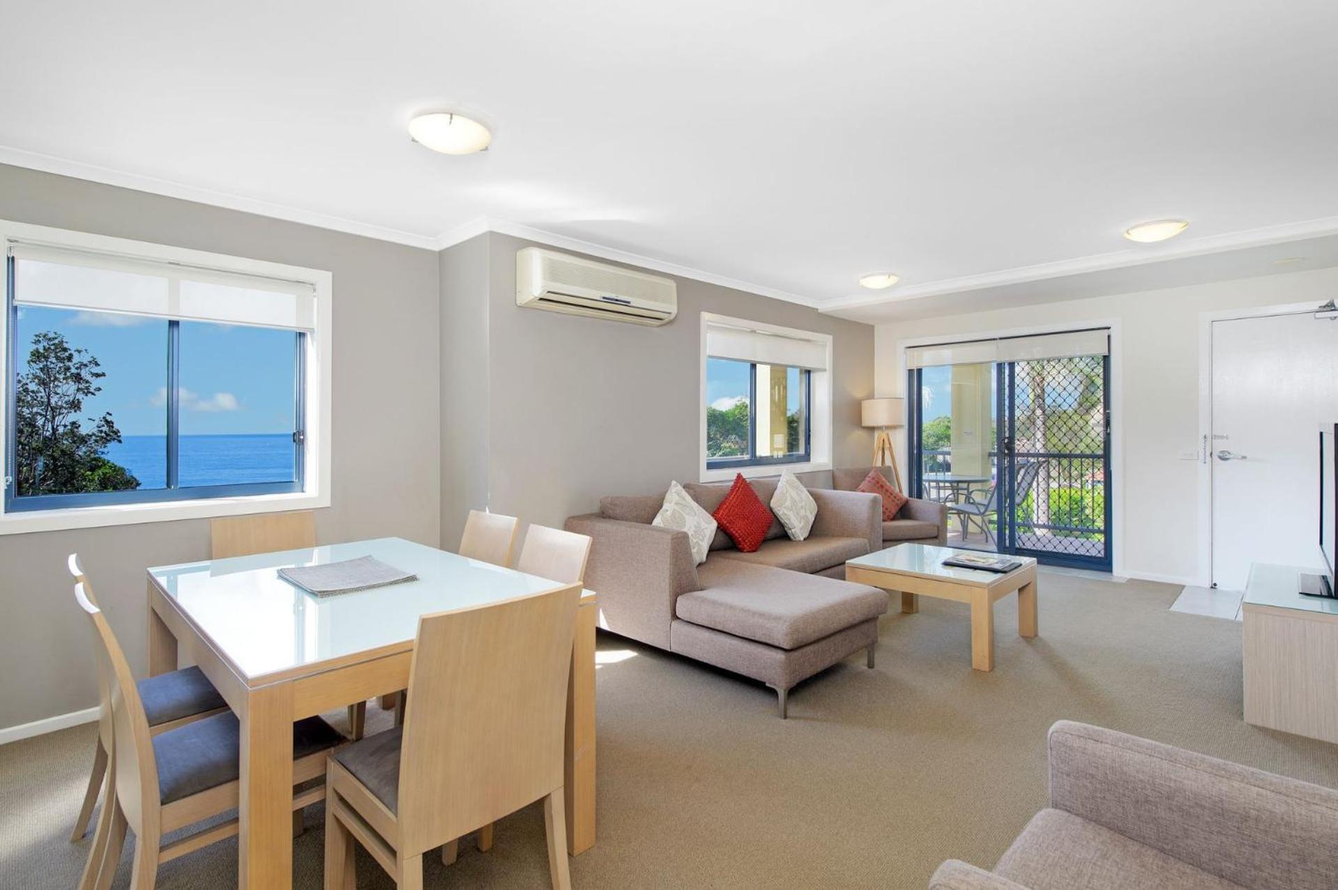 South Pacific Apartments Port Macquarie Exteriör bild
